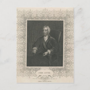 John Locke Postkarte
