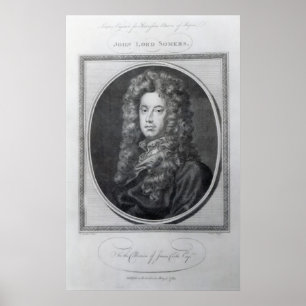 John, Lord Somers, eingraviert von John Golder, 17 Poster