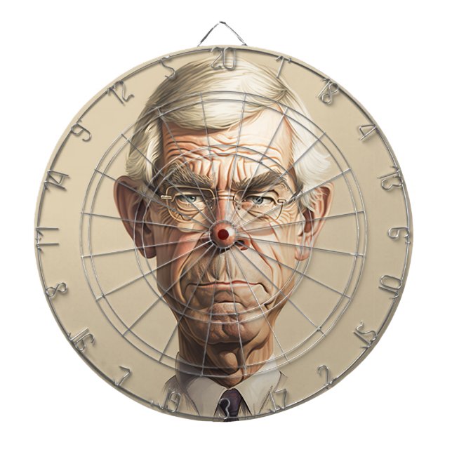 John Major Dartboard Dartscheibe (vorne)