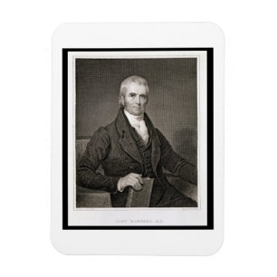 John Marshall (1755-1835), graviert durch Asher Magnet