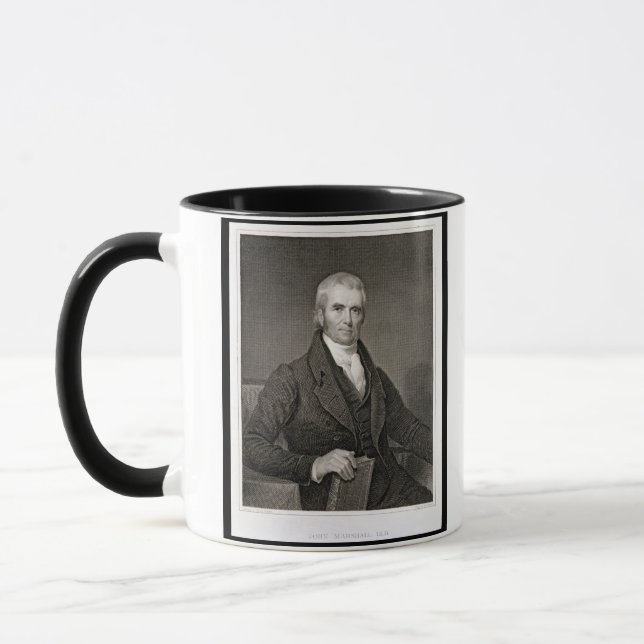 John Marshall (1755-1835), graviert durch Asher Tasse (Links)