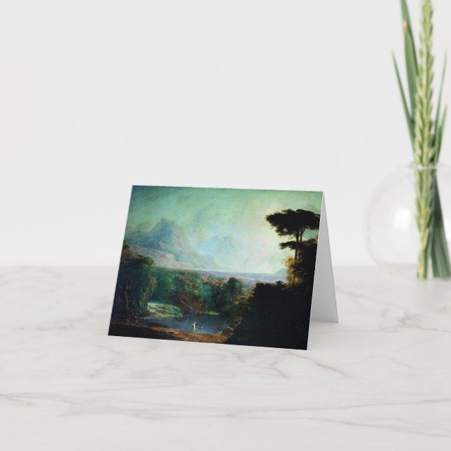 John Martin's Alpheus und Arethusa Karte (Vorderseite)