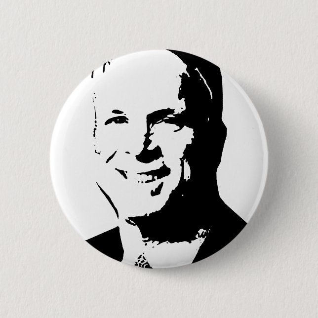 John McCain Button (Vorderseite)