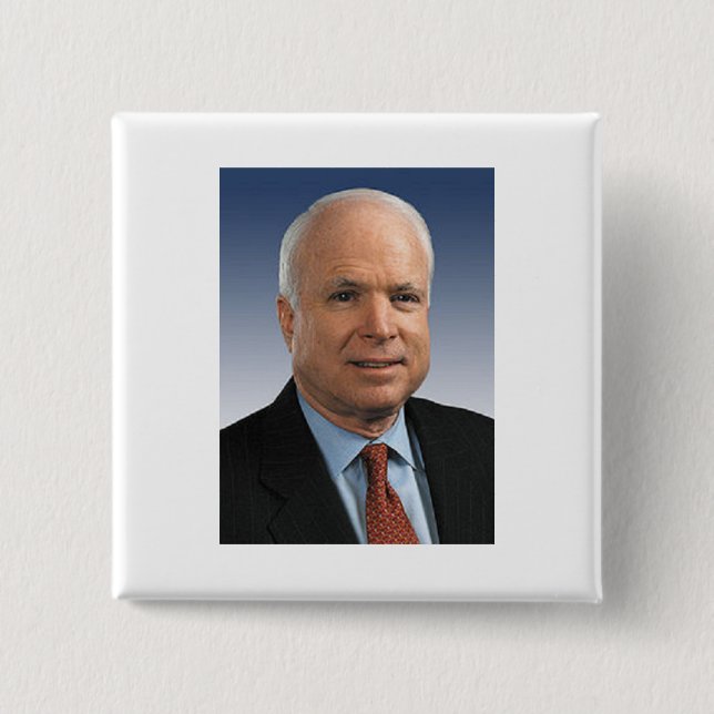 John McCain Button (Vorderseite)