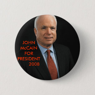 John McCain Button