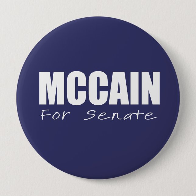 JOHN MCCAIN BUTTON (Vorderseite)