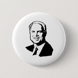 John McCain Gear Button