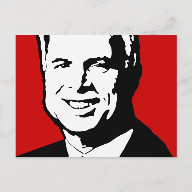 John McCain Gear Postkarte (Vorderseite)
