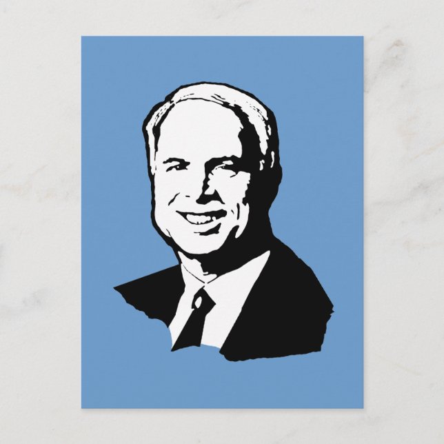 John McCain Gear Postkarte (Vorderseite)