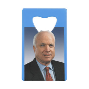 John McCain Geldbeutel Flaschenöffner