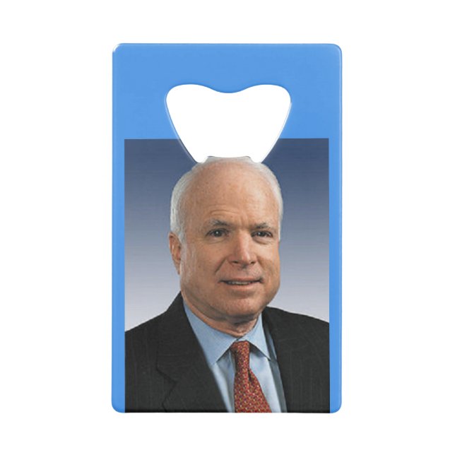 John McCain Geldbeutel Flaschenöffner (Vorderseite)