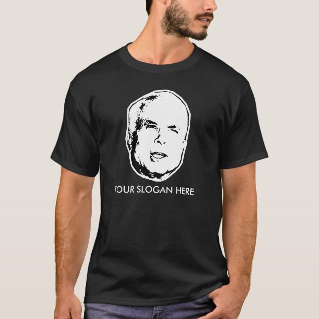 John McCain T - Shirt-Slogan/kundengerechtes T-Shirt (Vorderseite)