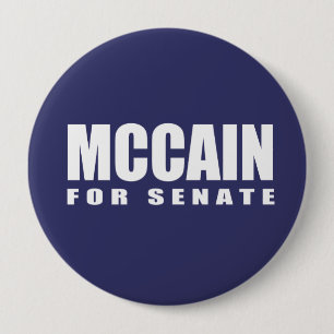 JOHN MCCAIN-Wahl-Gang Button