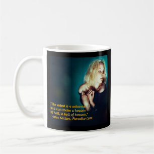 John Milton Zitat Kaffeetasse