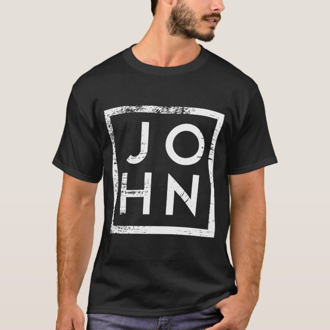 John Minimalism T-Shirt (Vorderseite)