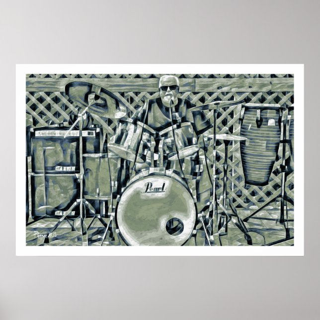 John Mitchell Poster (Vorne)