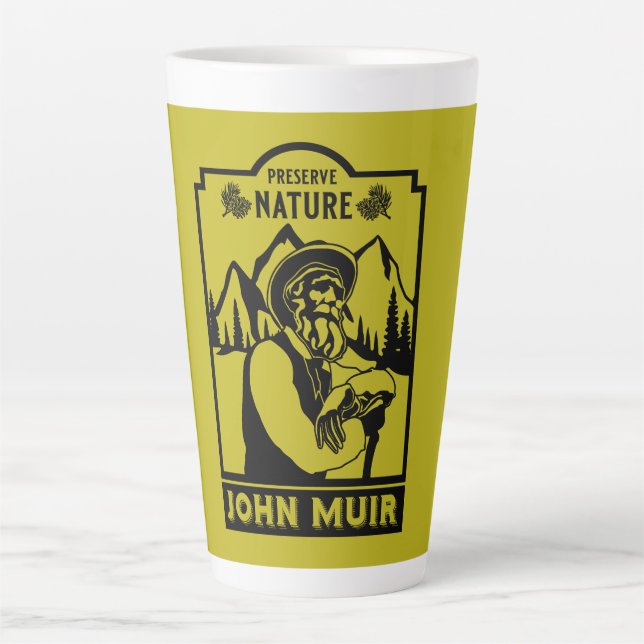 John Muir American Conservator Milchtasse (Vorderseite)
