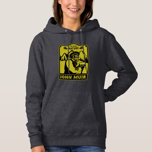 John Muir Day Hoodie (Vorderseite)