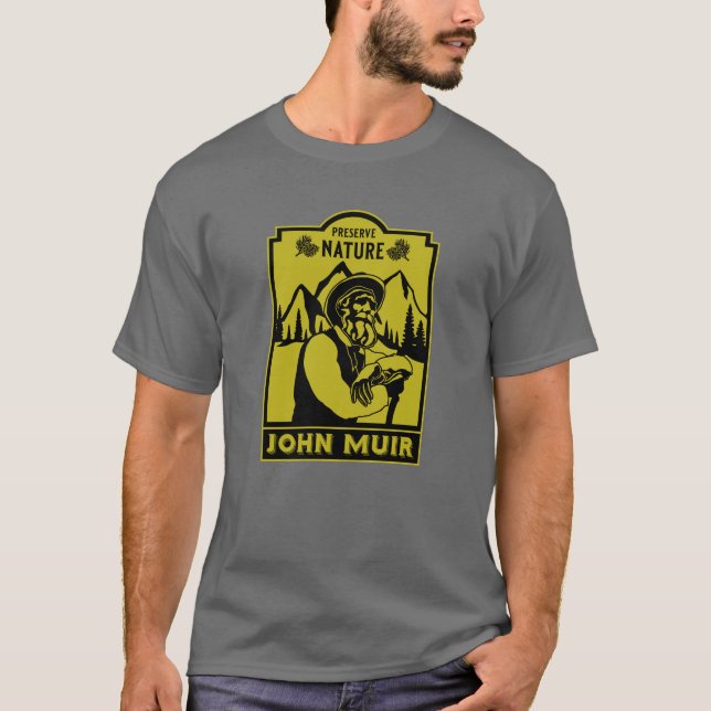 John Muir Day T-Shirt (Vorderseite)