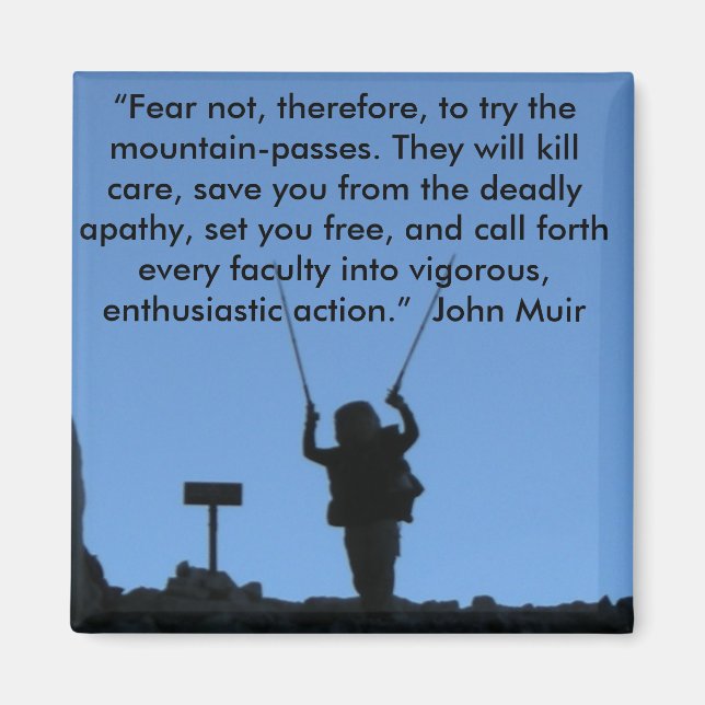 John Muir Magnet (Vorne)