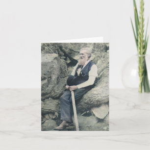 John Muir - Schriftsteller Karte