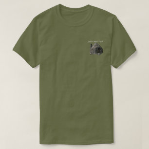 John Muir-Spur. Muir Hüttentasche T-Shirt