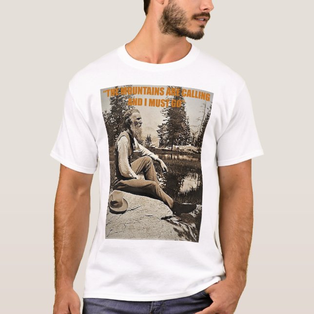 John Muir T-Shirt (Vorderseite)