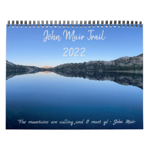 John Muir Trail 2022 Kalender Original