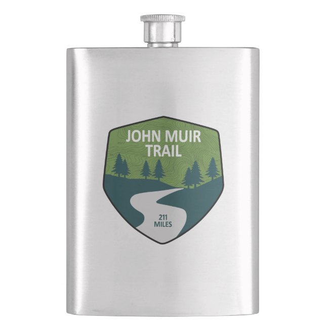 John Muir Trail Flachmann (Vorderseite)
