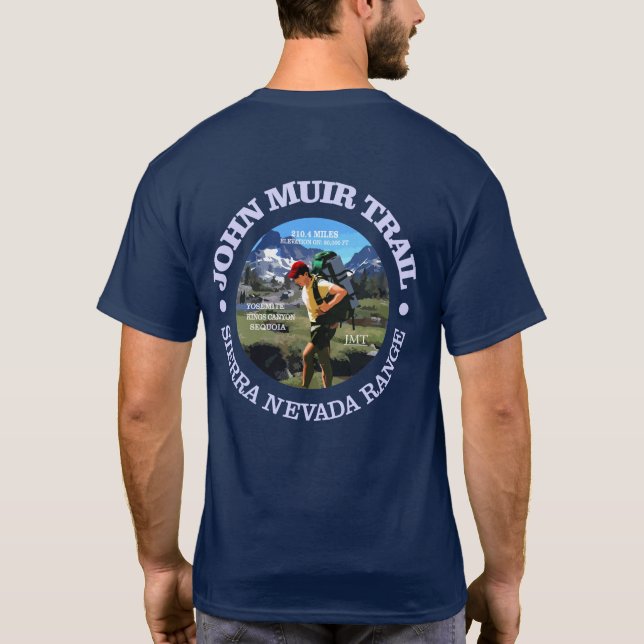 John Muir Trail (Hiker C) T-Shirt (Rückseite)