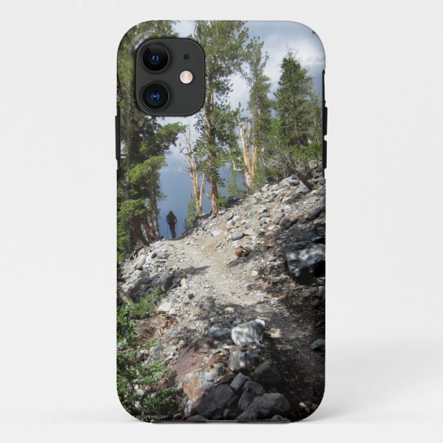 John Muir Trail Hiker - Sierra Nevada Case-Mate iPhone Hülle (Rückseite)