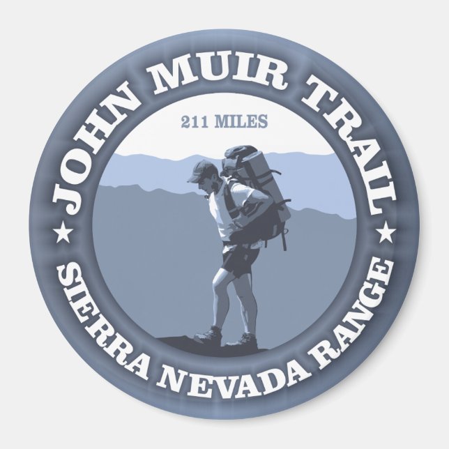 John Muir Trail Magnet (Vorne)