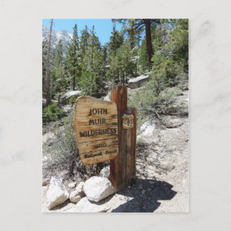 John Muir Wilderness Postkarte
