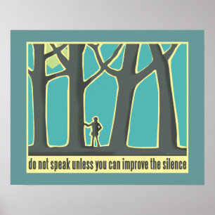 John Muir Zitat Poster