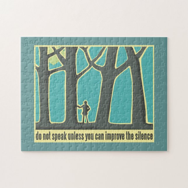 John Muir Zitat Puzzle (Horizontal)