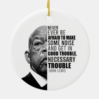 John muss nie davor zurückschrecken, Lärm zu mache Keramik Ornament