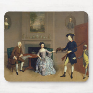 John Orde, mit seiner Ehefrau Anne und sein Mousepad