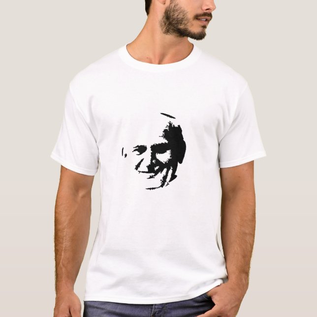John Paul II White Face T-Shirt (Vorderseite)
