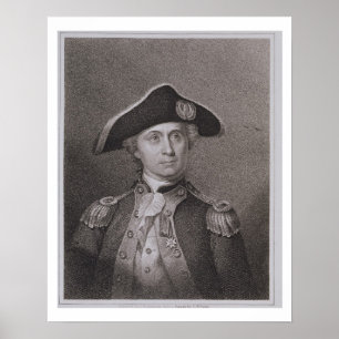 John Paul Jones (1747-92), graviert von James Poster