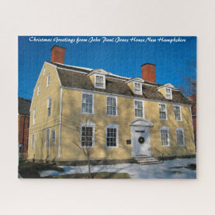 John Paul Jones House. Weihnachtsgrüße Puzzle