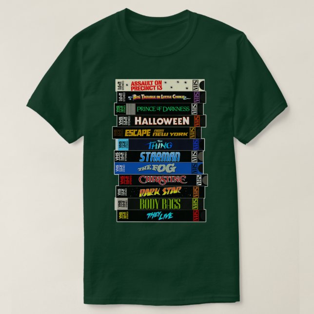 John penter VHS Stack T-Shirt (Design vorne)