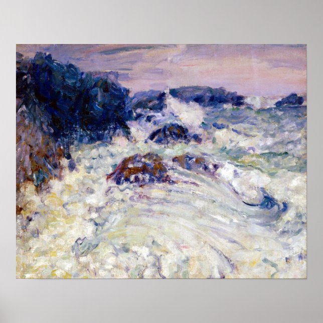 John Peter Russell Rough Sea, Morestil Poster (Vorne)