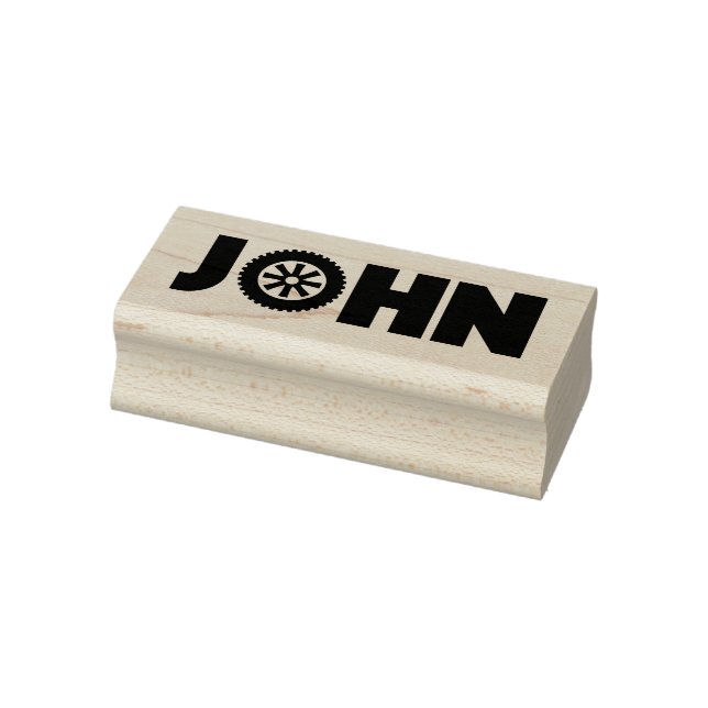 John Petrol Head Gummistempel (Stempel)