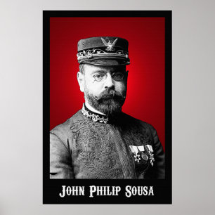 John Philip Sousa 36 x 24 Poster
