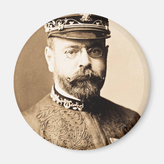 John Philip Sousa Porträt Magnet (Vorne)