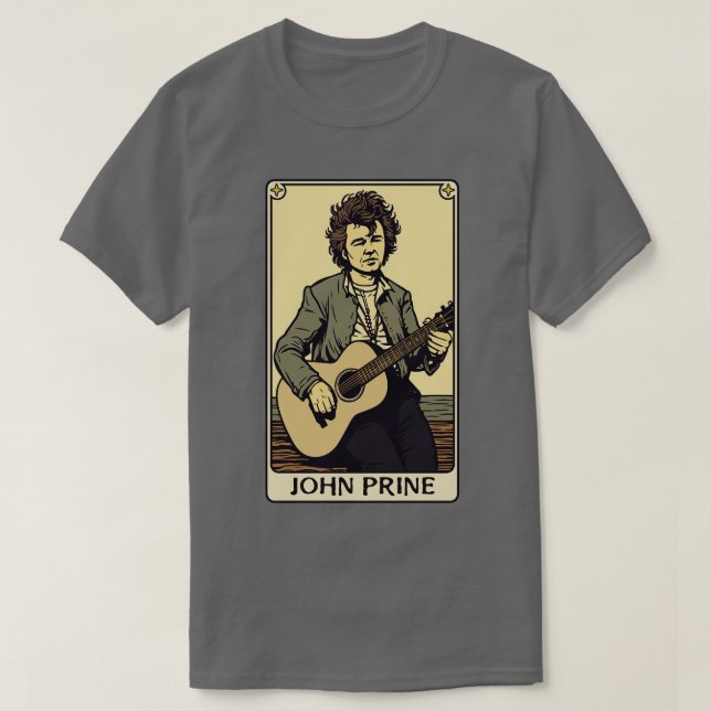 John Prine Staat des Geistes T-Shirt (Design vorne)