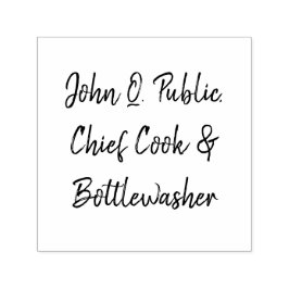 John Q. Öffentlich, benutzerdefinierbar für jeden  Permastempel