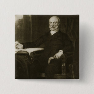 John Quincy Adams, 6. Präsident des vereinigten Button