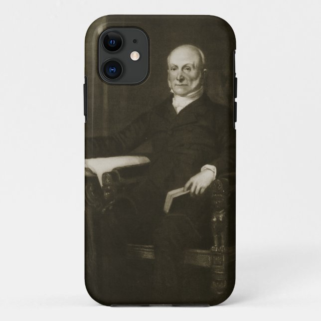 John Quincy Adams, 6. Präsident des vereinigten Case-Mate iPhone Hülle (Rückseite)