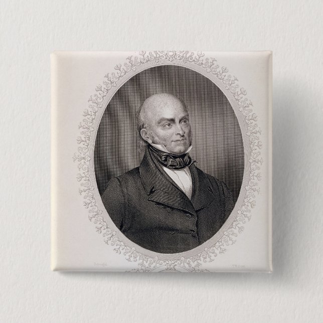 John Quincy Adams Button (Vorderseite)
